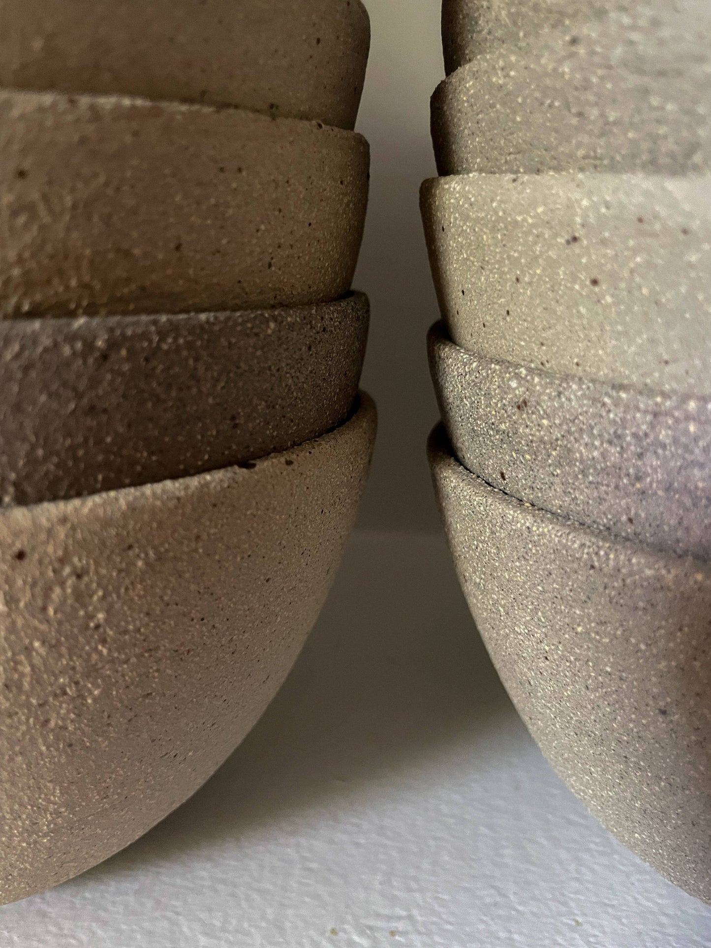 handmade stoneware ceramic deep bowl - limited edition